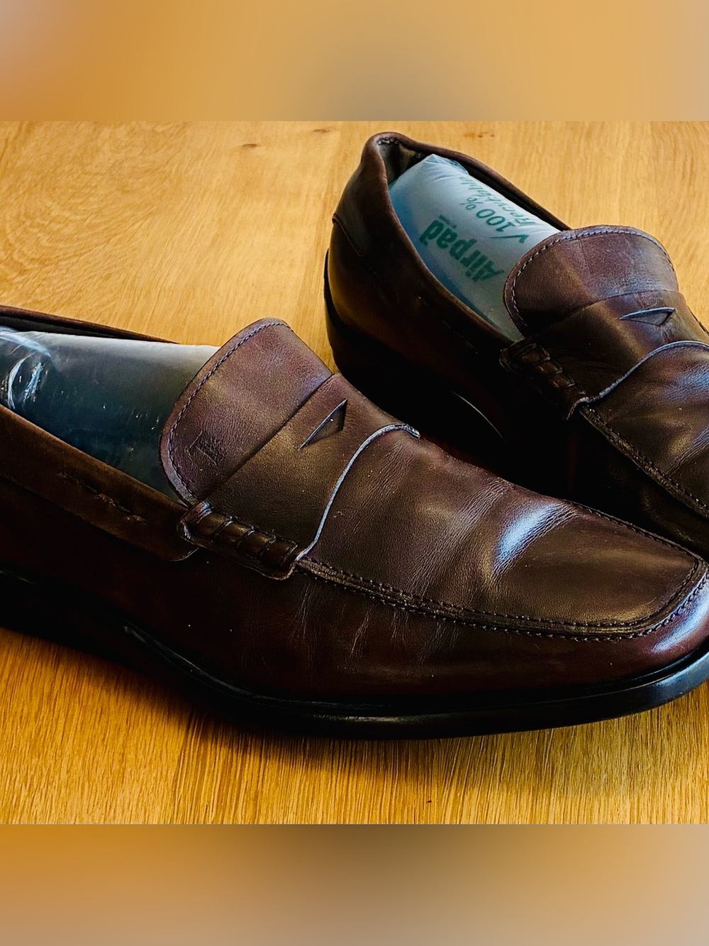 Tod's City Leather Gommino Penny Loafers, 8.5 (UK) 9.5 (US)
